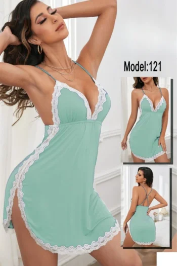 Mohra 121 -Lace Trim Chemise