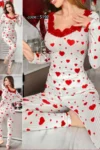 Dareen5192-Heart Pajama Set