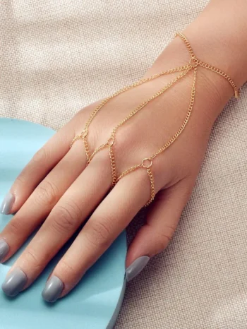 BM-2001-Chain Bracelet Ring