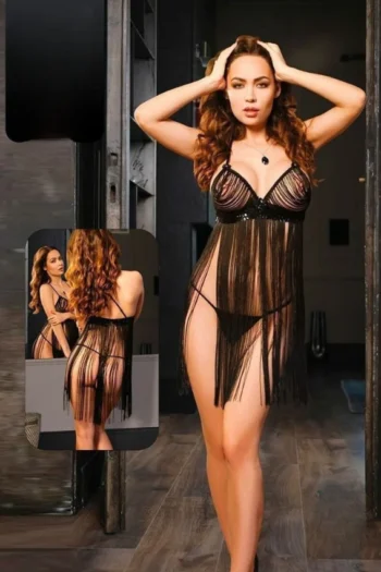 7Eleven4106-Sexy Tassel Lingerie
