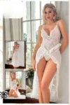 LaCelia912-Lace Babydoll Dress