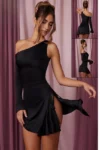 Flower 24 -Ruched Mini Dress