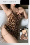 Arya 700-Leopard Print Mini Dress