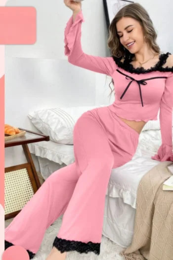 Mohra 7199 - Lace Pajama Set
