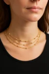 Choker - Beaded Layered Necklace