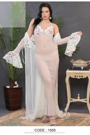 Bride 1505 - White Lace Lingerie Set