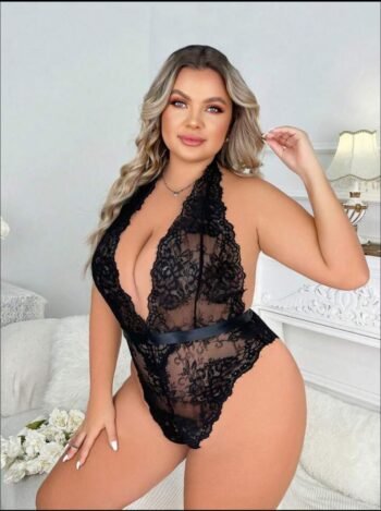 Mohra p*s 519 - Black Lace Teddy