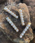 Lily035-Pearl Hair Clips