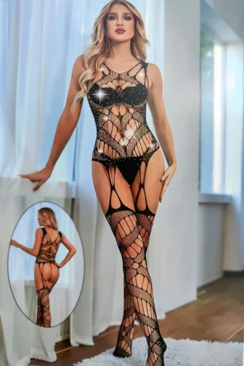Vaqua8908-Mesh Stocking Set