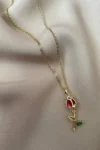 Rose Pendant Necklace