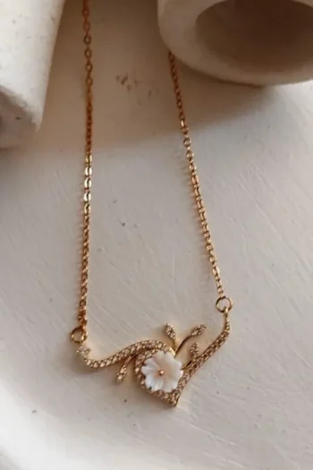 Floral Charm Necklace