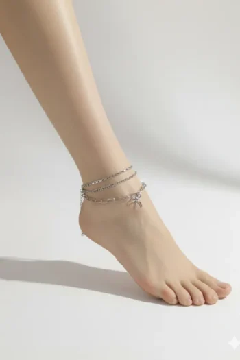 AB06 - Ribbon Ankle Chain