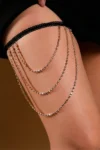 Rehana 022 - Radiant Crystal Thigh Chain
