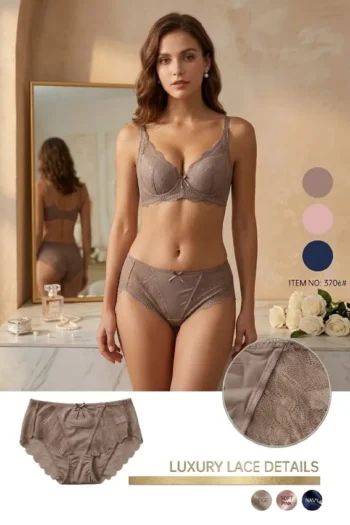 Soft 3706 - Lace Mid-Rise Panties