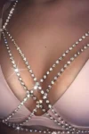 Rehana 025 - Crystal Glow Body Chain