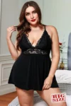 Carmela 0235 BG -Elegant Babydoll Nightdress