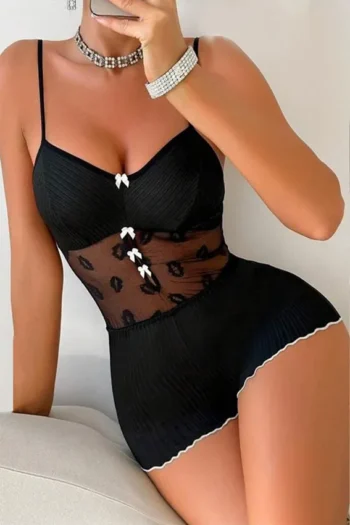 Carmela 805 -  Romper with Bow Details