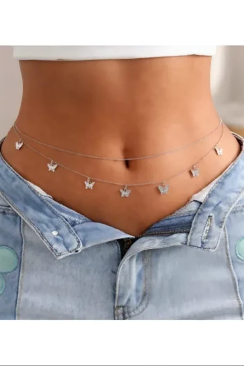 Rehana 040 - Butterfly Charm Chain