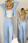 Dareen 5476 - 3-Piece Floral Cami & Loungewear Set