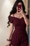 Dolley 1007 Burgundy Crush Loungewear