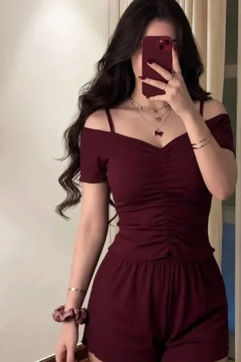 Dolley 1007 Burgundy Crush Loungewear